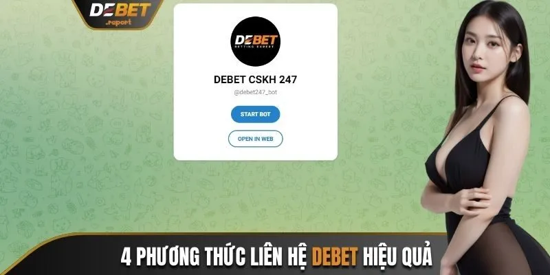 Hướng Dẫn Liên Hệ Debet Linh Hoạt Qua 4 Phương Thức Phổ Biến 1 4 phương thức liên hệ Debet được sử dụng nhiều nhất