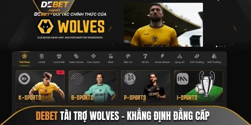 Debet tài trợ Wolves