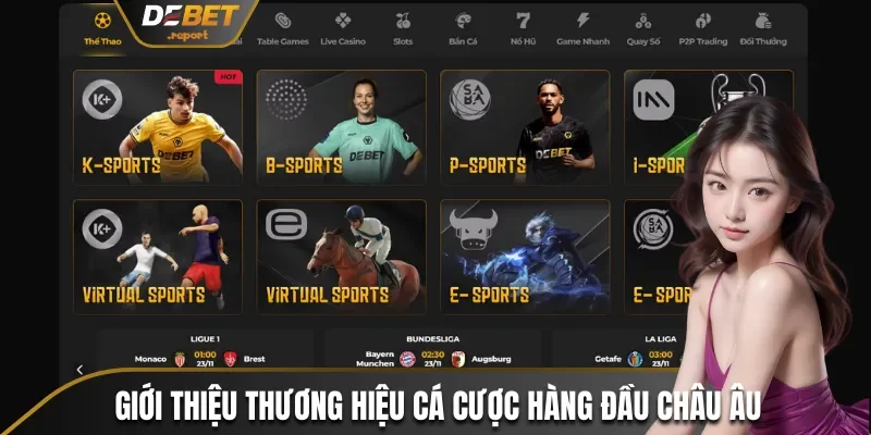 Giới thiệu thương hiệu cá cược hàng đầu Châu Âu hiện nay