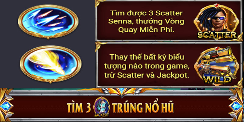 Một số tính năng cần biết để làm chủ Slot Lucian